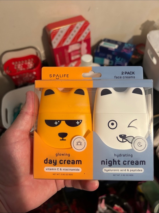 Other - Spalife Glowing Day Cream & Hydrating Night Cream Duo - Yellow & White